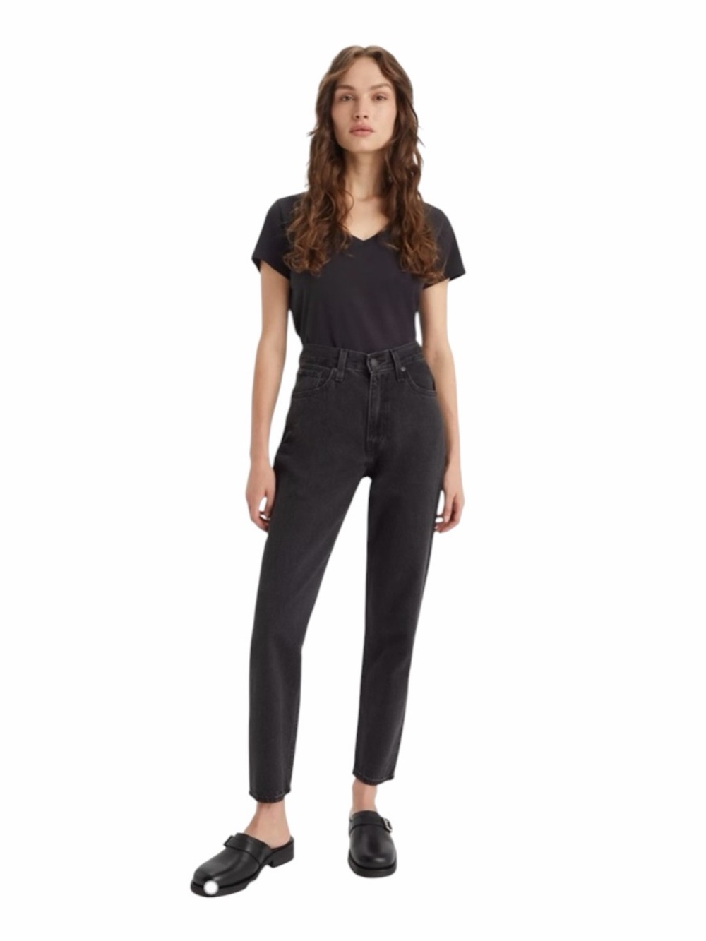 Levi's 80s Mom Jeans Black 30 x 30 New